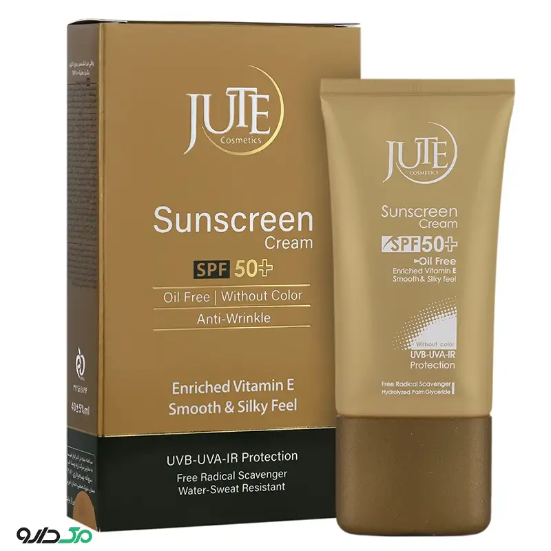 کرم ضد آفتاب SPF50 انواع پوست بی رنگ ژوت